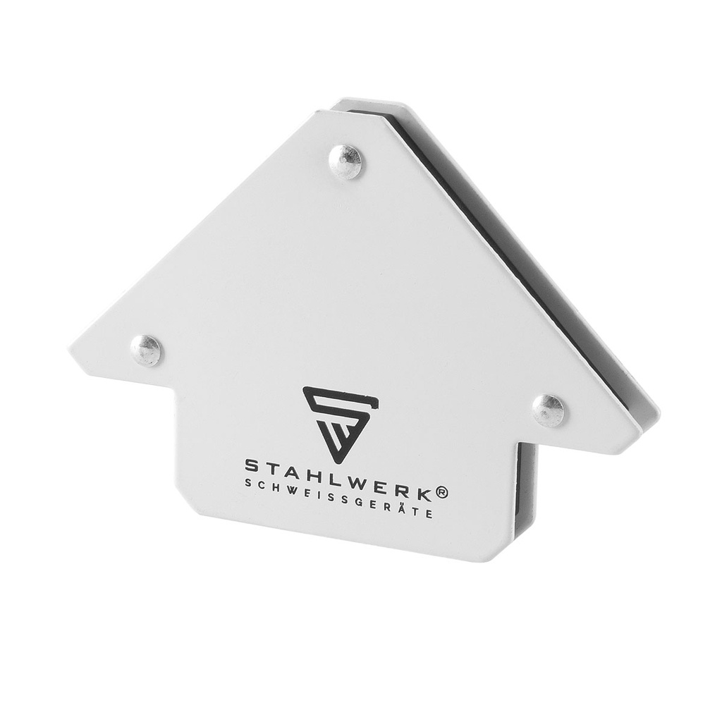 STAHLWERK 3 × Magnet-Schweißwinkel 45° x 90° x 135°, 11,3 + 22,6 + 34 kg