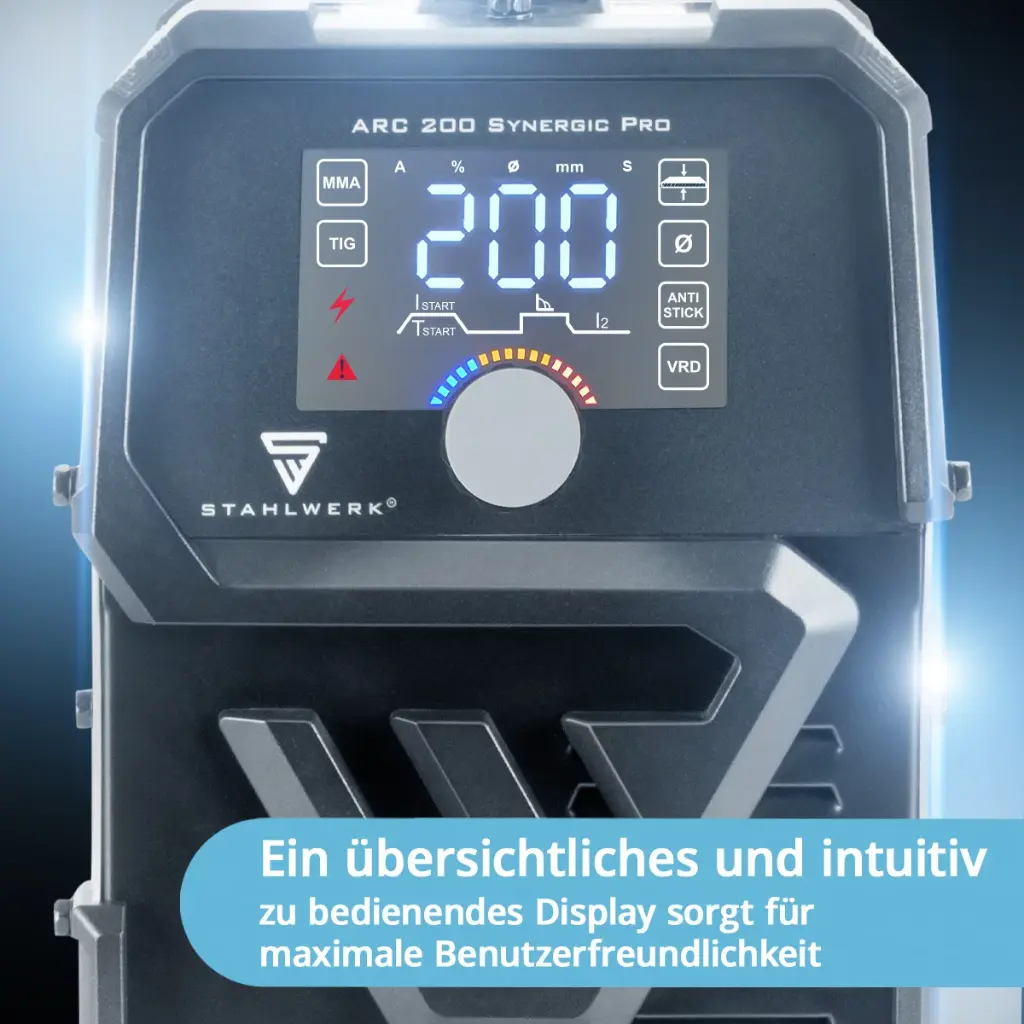 stahlwerk-arc-200-synergic-pro-elektroden-schweissgeraet-vollsynergischer-mma-e-hand-lift-tig-inverter-mit-200-ampere-und-igbt-technologie~7.webp