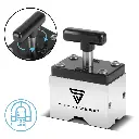 STAHLWERK Vierkant Haftmagnet | Schaltbarer Magnetblock | Flexibler Vierkant Magnet mit Ein-/Aus-Schalter und 60 kg Tragkraft 