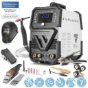 STAHLWERK Schutzgas Schweißgerät AC/DC WIG 200 Puls Pro Digital Vollausstattung