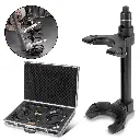 STAHLWERK Federspanner mit 1,5 t Spannkraft Federbeinspanner | Kfz-Montagespanner | Tuning-Werkzeug | Innenfederspanner | Federbein-Werkzeug zur Montage und Demontage von Stoßdämpfern am Auto 