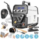 STAHLWERK MIG MAG 200 ST IGBT- Vollausstattung - MIG MAG Schutzgas Schweißgerät mit 200 Ampere, FLUX Fülldraht geeignet, mit MMA E-Hand 