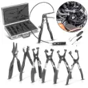 STAHLWERK Schlauchschellen-Zangen 9-teiliges Set Montage von Schlauchschellen