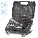 STAHLWERK Drehmomentschlüssel-Set 32teilig 1/4" 5-25Nm Ratsche Umschaltknarre