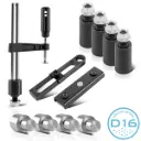 STAHLWERK Schweißtischzubehör D16 Set 11-teilig Fixierhilfen