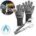 STAHLWERK Grill-Set mit 4-in-1 BBQ Multitool-Grillbesteck