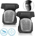 STAHLWERK Professionelle Knieschoner, formstabil, hochbelastbar und abriebfest