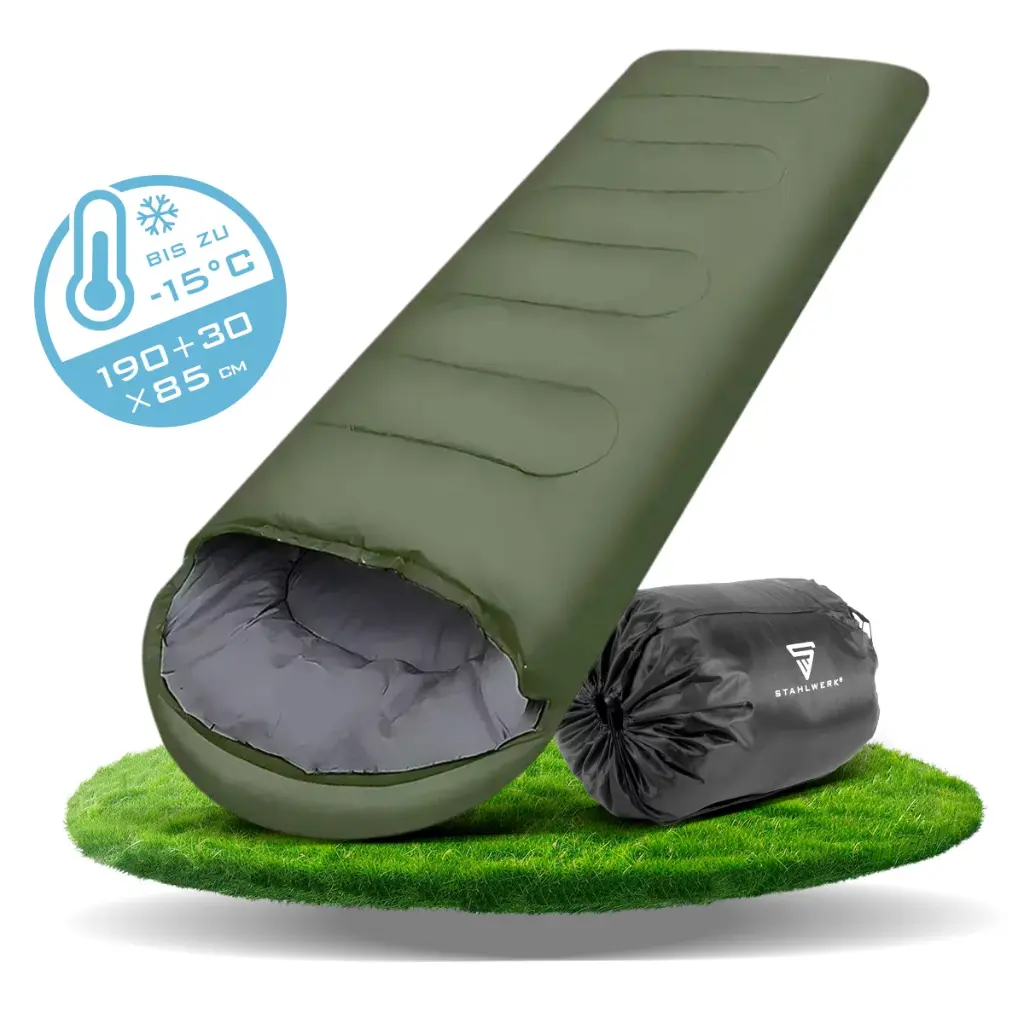 STAHLWERK Schlafsack SB-700 ST bis -15°C
