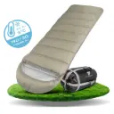 STAHLWERK Schlafsack SB-600 ST - Outdoorschlafsack bis 5°C, Füllung 330g/m2