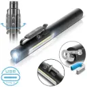 STAHLWERK LED-Arbeitsleuchte Stablampe 600 mAH magnetische LED-Werkstattlampe