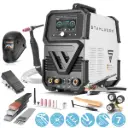 STAHLWERK Schutzgas-Schweißgerät AC/DC WIG 200 Puls Pro Touch Vollausstattung