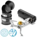 STAHLWERK Outdoor-Koch-und-Campingset Campingkocher Camping Kochtopf-Set 4-tlg.