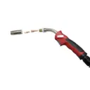 Schweißbrenner MIG MAG AK25/MB25 für Aluminium/Edelstahl mit 5 m Schlauchpaket