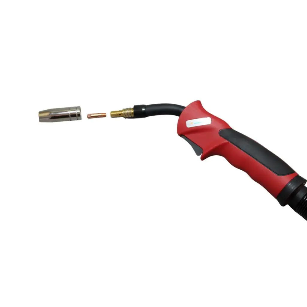 Schweißbrenner MIG MAG AK15/MB15 für Aluminium/Edelstahl mit 3 m Schlauchpaket