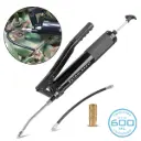 STAHLWERK Einhand-Fettpresse 600 ml 550 bar Handhebelpresse aus robustem Stahl