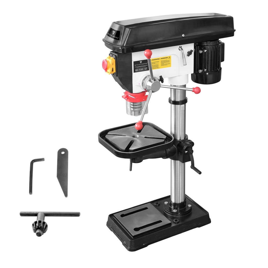 STAHLWERK BD-550 ST Säulenbohrmaschine 550W Leistung 200-2.800U/min Ø 16 mm