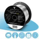 STAHLWERK FLUX Edelstahl Fülldraht E308LFC 0,8 mm | 0,45 kg Drahtrolle D100| Drahtspule für 16 mm Dorn | Premium Schweißdraht |Zusatzwerkstoff | Universal Schweißdraht | Fülldrahtelektrode | MIG MAG 