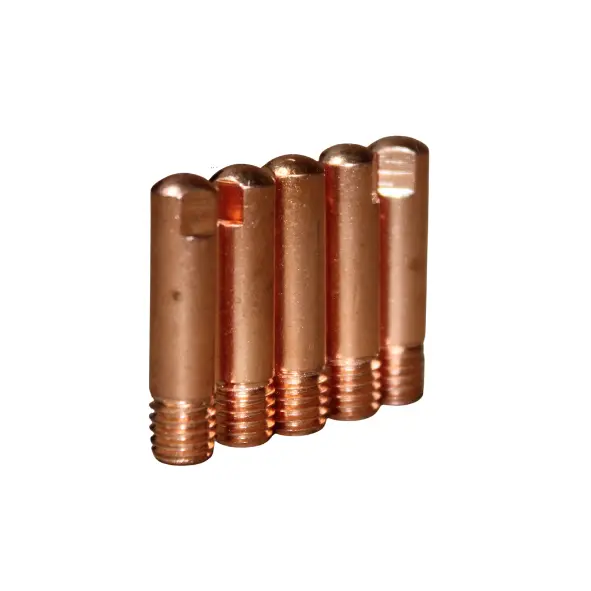 5 x Stromdüse Ø 1,0mm Alu M6x25mm passend MB 14 / MB 15 / Typ 14 / Typ 15