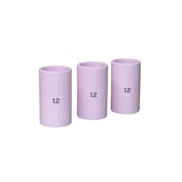 3 x keramische Gasdüse Gr.12 Gaslinse passend SR 17/18/26