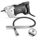 STAHLWERK Betonverdichter 900W mit Rüttelflasche 35mm 2m Innenrüttler Betonbau