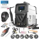 STAHLWERK Schweißgerät AC/DC WIG 200 ST Digital Kombischweißgerät 200 A Vollausstattung