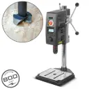 STAHLWERK MBD-800 ST Tischbohrmaschine mit Positionslaser 800W Leistung 200-2.500U/min Schnellspannfutter 1,5 - 13mm