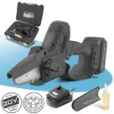 STAHLWERK Mini-Akku-Kettensäge MAK-20 ST mit 2000 mAh Akku Elektrische Motorsäge mit Brushless-Technologie