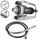 STAHLWERK BR-1600 Betonverdichter 1600W mit Rüttelflasche Ø 45mm 400cm Schlauchlänge