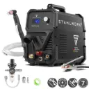 STAHLWERK Plasmaschneider CUT 50 P | 45 A Inverter-Plasmaschneider | HF-Pilotzündung | Digitalanzeige | Schneidleistung bis 15 mm | Smart-Kühlung | Einfache Bedienung | Viel Zubehör 