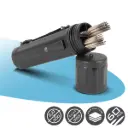 STAHLWERK Stabelektroden-Set mit wasserdichter Aufbewahrungsbox | Schweißstäbe AWS E6013 RR im Elektrodenköcher | 60 Elektroden Vorteilspack | 2,0 x 300 mm | 2,5 x 350 mm | 3,2 x 350 mm 