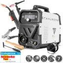 STAHLWERK FLUX 160 ST Digital | Lift TIG Starter-Set | 3-in-1 Fülldraht-Inverter 160 A | WP-17V Universal Lift-Tig-Brenner | Kombi-Schweißgerät für FLUX, MMA, Lift-TIG | Schweißen ohne Schutzgas 