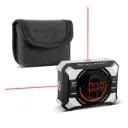 STAHLWERK Digitales Laser-Winkelmessgerät DAG-360 ST | Digitaler Winkelmesser und Wasserwaage mit Kreuzlinien-Laser| Level Box | Nivellieranzeige | Magnetbefestigung | Li-Ion Akku | USB-C Ladeport 