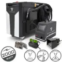 STAHLWERK WCD 2000 Laser Pro | 3-in-1 Laser-Schweißgerät 2000 W | Professionelle Laser-Schweißanlage zum präzisen Schweißen, Schneiden, Reinigen und Entrosten | CW-Faserlaser | Laserklasse 4 | 230 V 