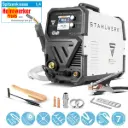 STAHLWERK Schweißgerät MIG MAG 200 Doppelpuls Pro vollsynergisches 200 Ampere