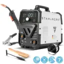 STAHLWERK Schweißgerät FLUX 120 ST Digital Fülldraht MMA/ARC LIFT TIG Funktion