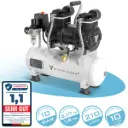 STAHLWERK Kompressor ST-110 Pro 10 bar 2,1 PS 1,6 kW 210 l/min 10 l Druckluftkompressor