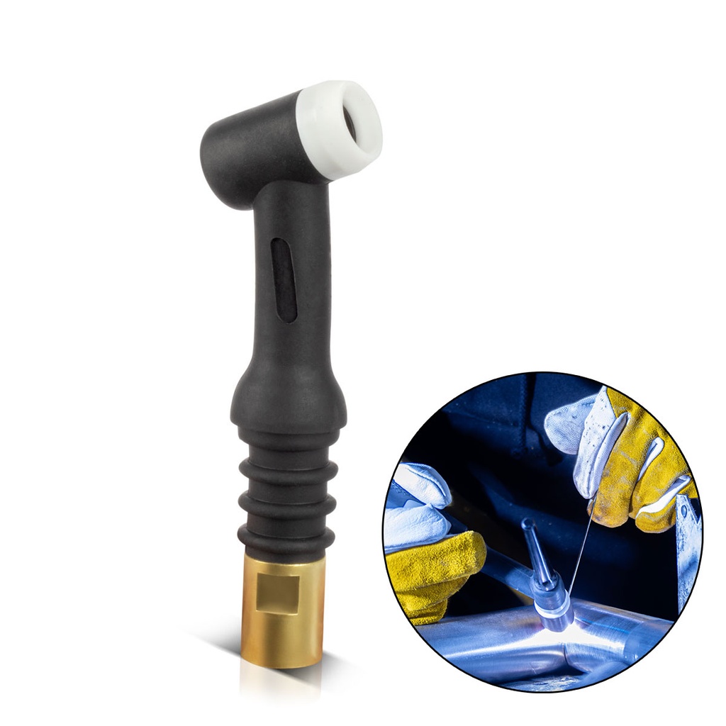 STAHLWERK WIG-Brennerkopf WP-26F mit Flex-Kopf für WIG-Schweißbrenner