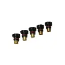 5 x Brennerkappe kurz passend SR 17/18/26