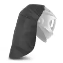 Universal-UV-Nackenschutz für Schweißhelm MASTER | Flammhemmender Kopf- und Nackenschutz | Clip/Press-Fit Schweißhelm-Schutzabdeckung | Sehr leicht und flexibel 